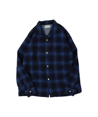 Indigo Ombre Shirt(LADIES)