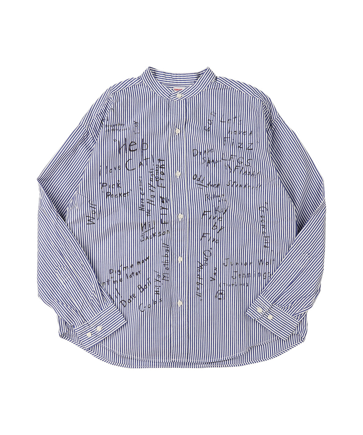 London Striped Scribble Shirt(LADIES)