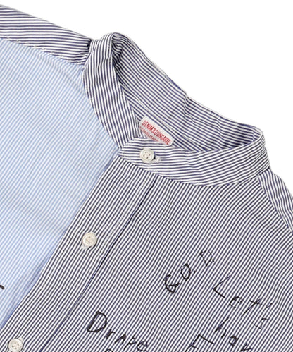 London Striped Scribble Shirt(LADIES)