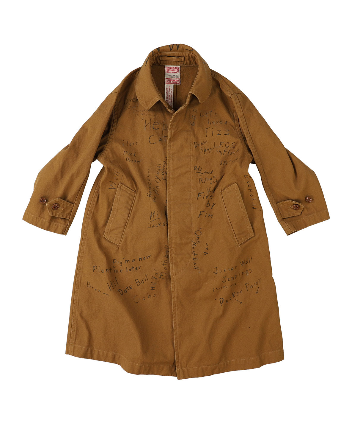 Vintage Duck Scribble Coat
