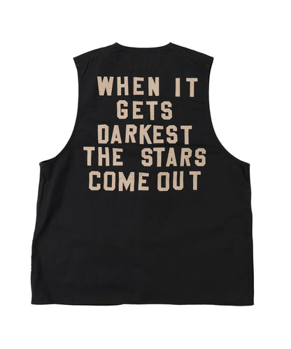 Twill Star Vest(MENS)