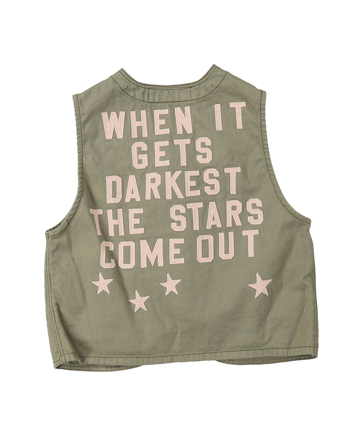 Twill Star Vest