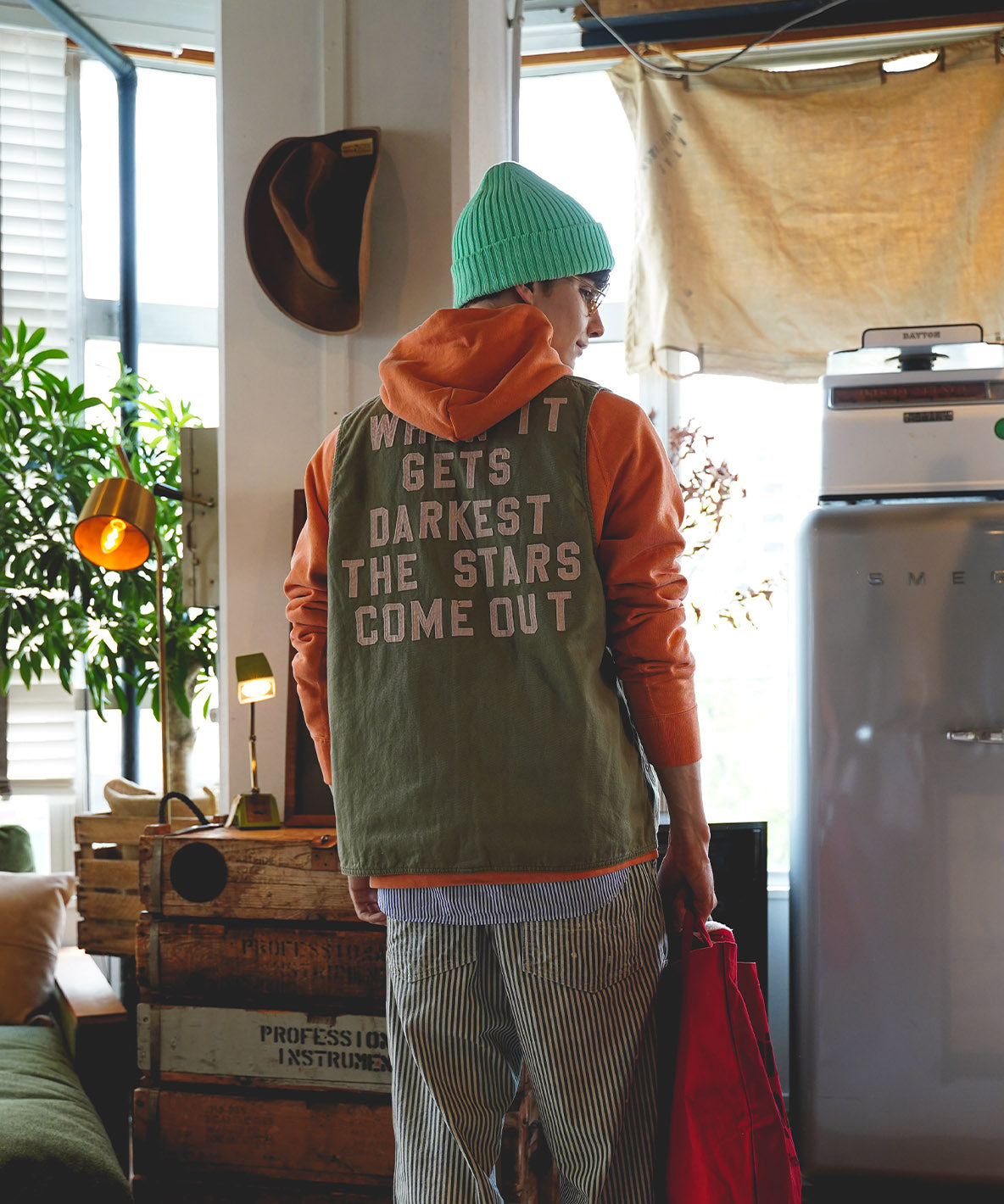 Twill Star Vest(MENS)