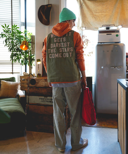Twill Star Vest(MENS)