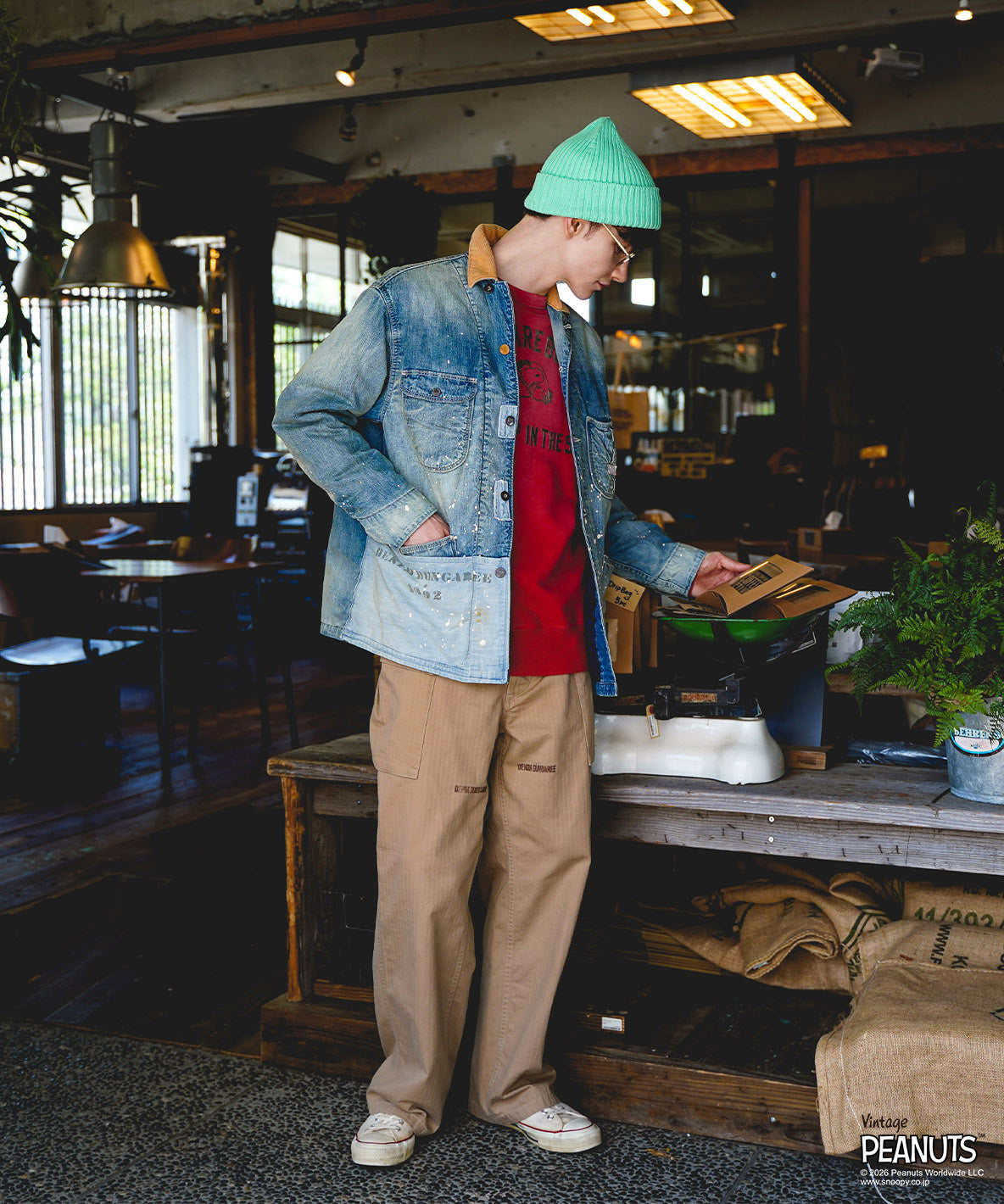 8oz Denim Coverall(MENS)