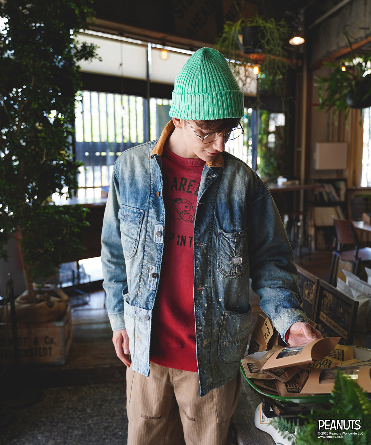 8oz Denim Coverall(MENS)