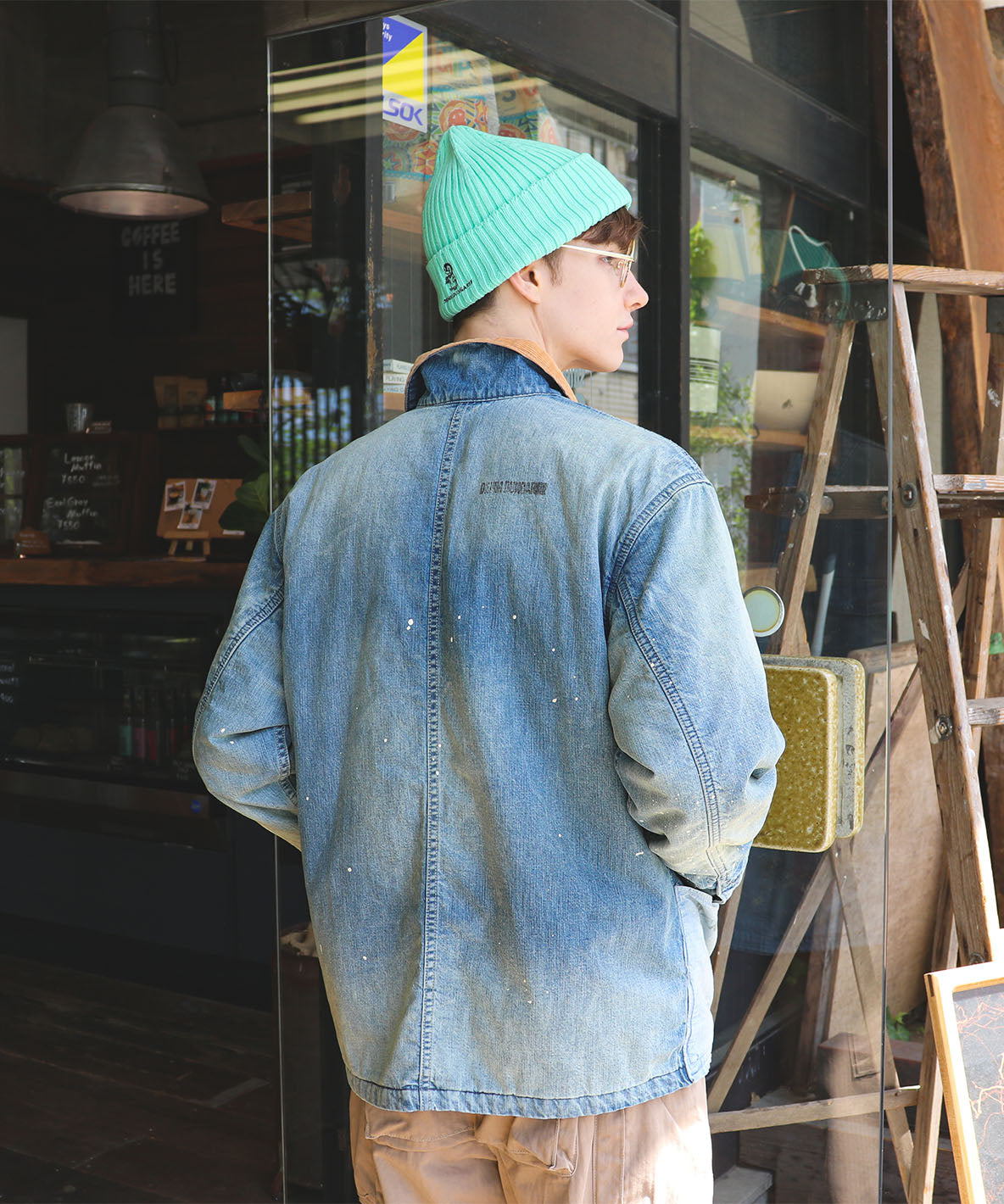 8oz Denim Coverall(MENS)