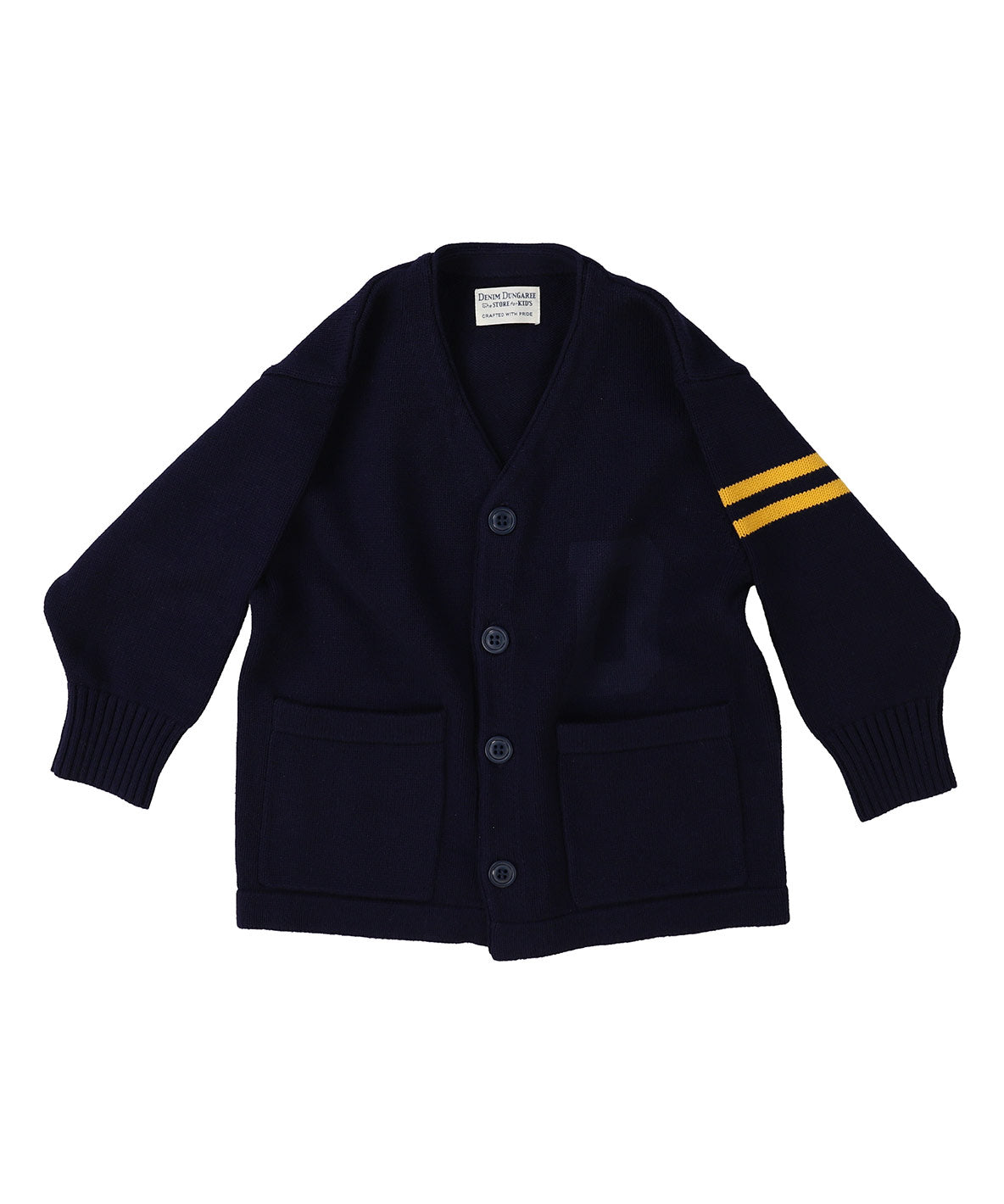 Cotton Lettered Cardigan