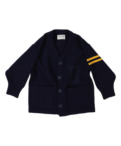 Cotton Lettered Cardigan
