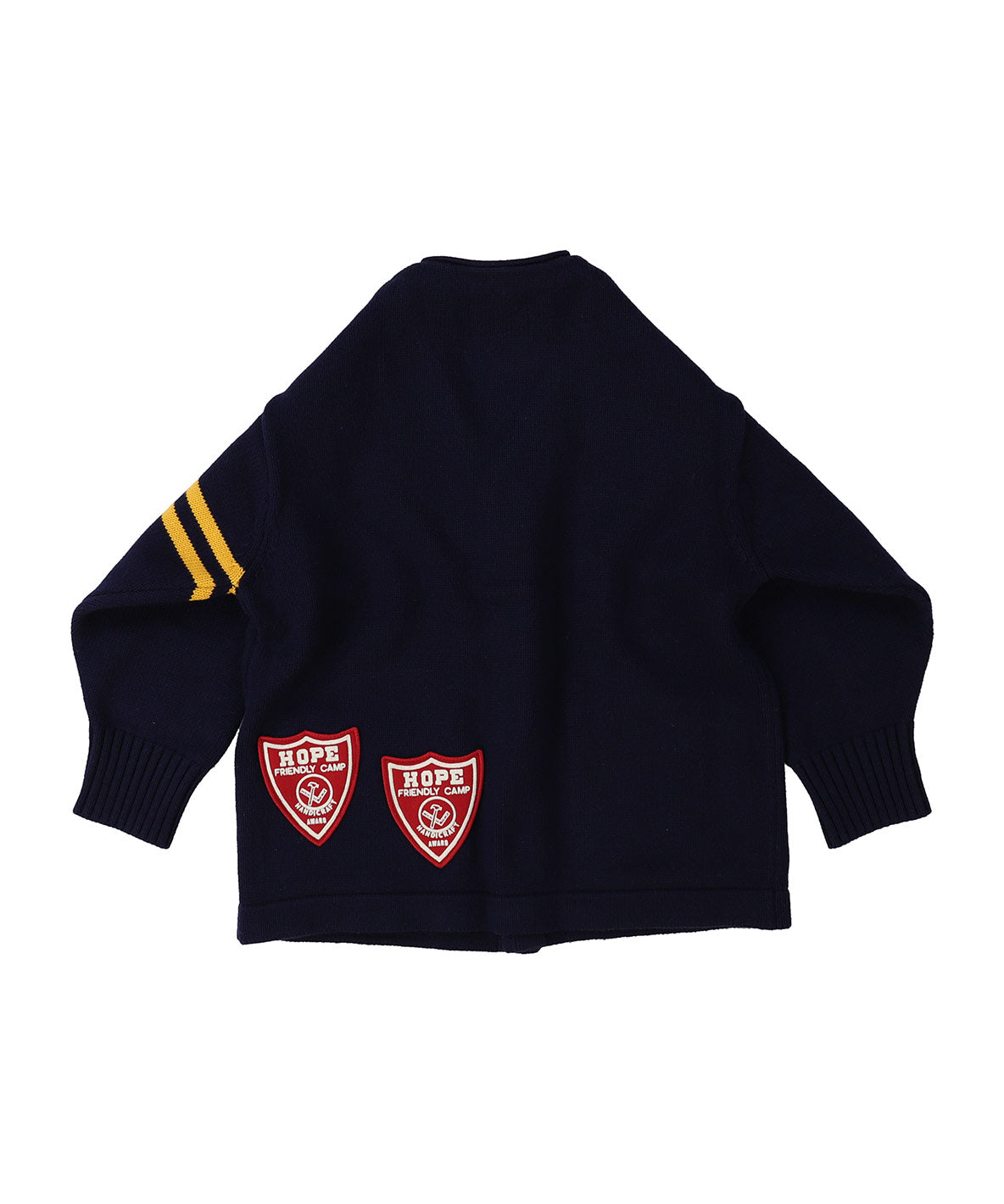 Cotton Lettered Cardigan