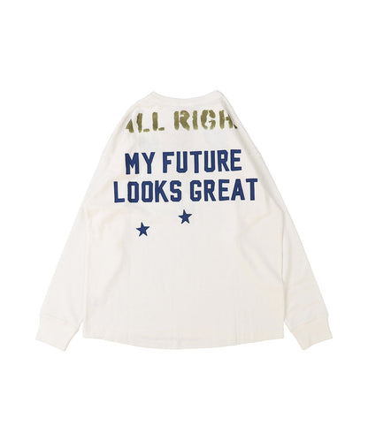 ALL RIGHT L/S Tee(LADIES)