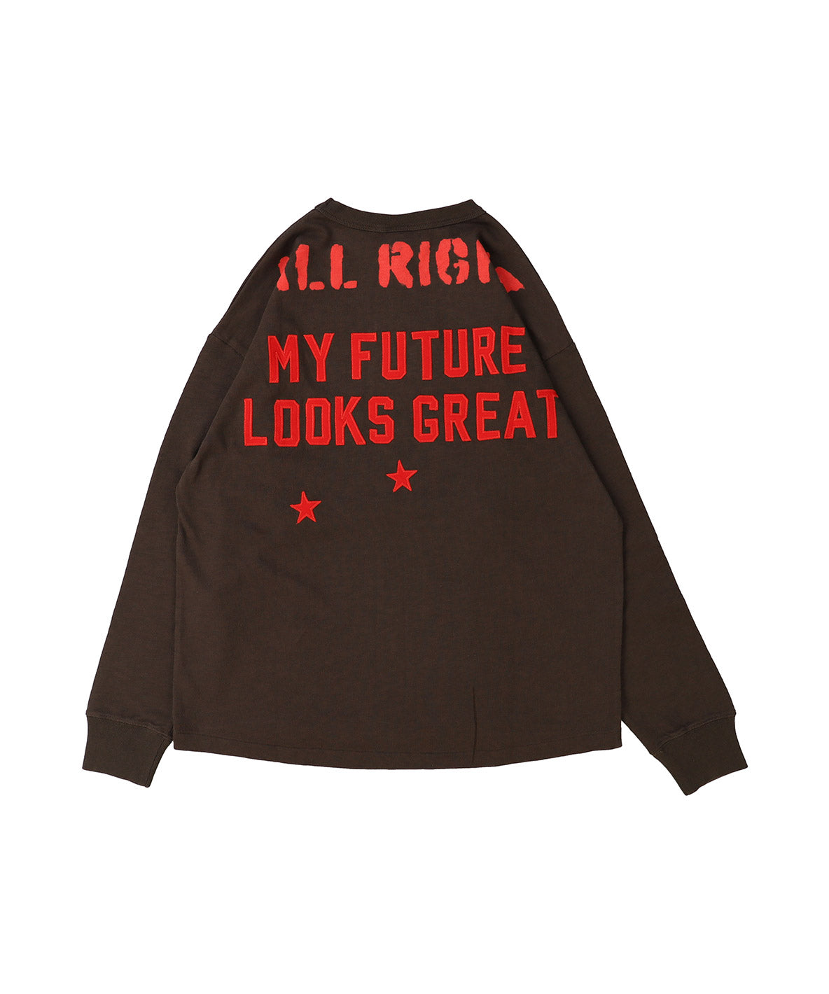 ALL RIGHT L/S Tee(LADIES)