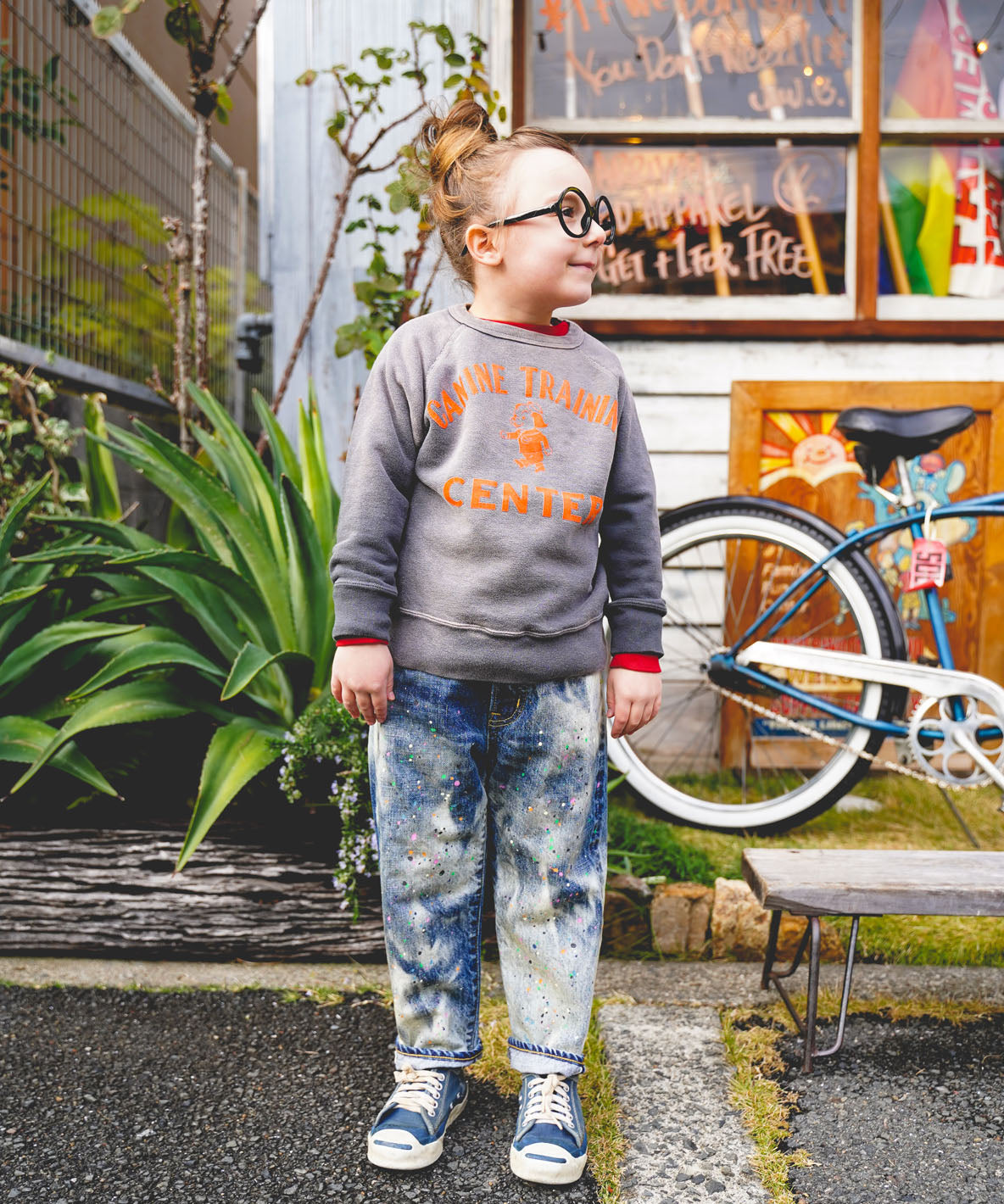 Vintage Pile CENTER Sweatshirt