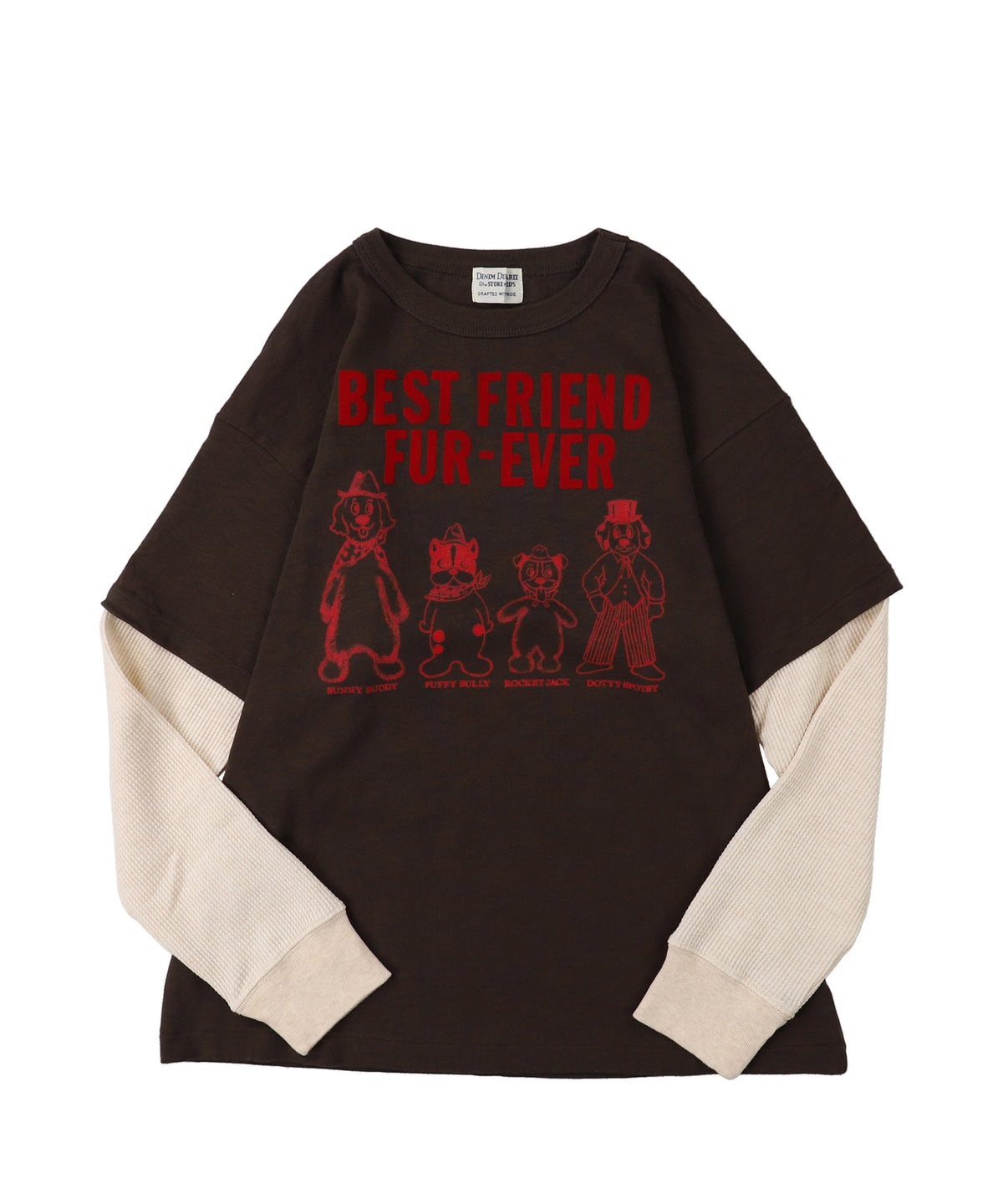 FRIEND L/S Tee(LADIES)