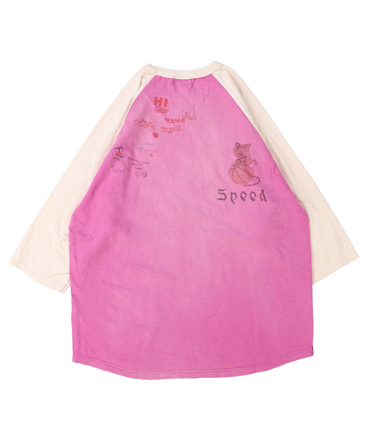 Vintage Cotton Jersey POWER L/S Tee(LADIES)