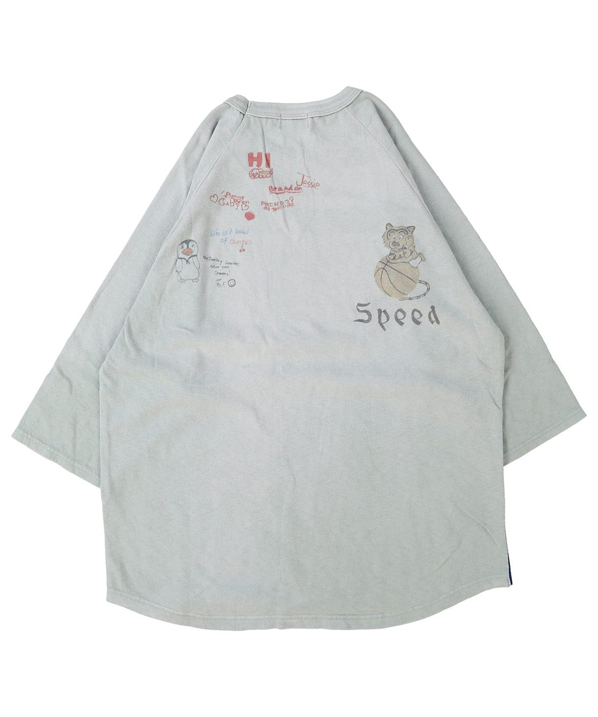 Vintage Cotton Jersey POWER L/S Tee(LADIES)