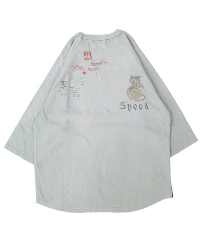 Vintage Cotton Jersey POWER L/S Tee(LADIES)