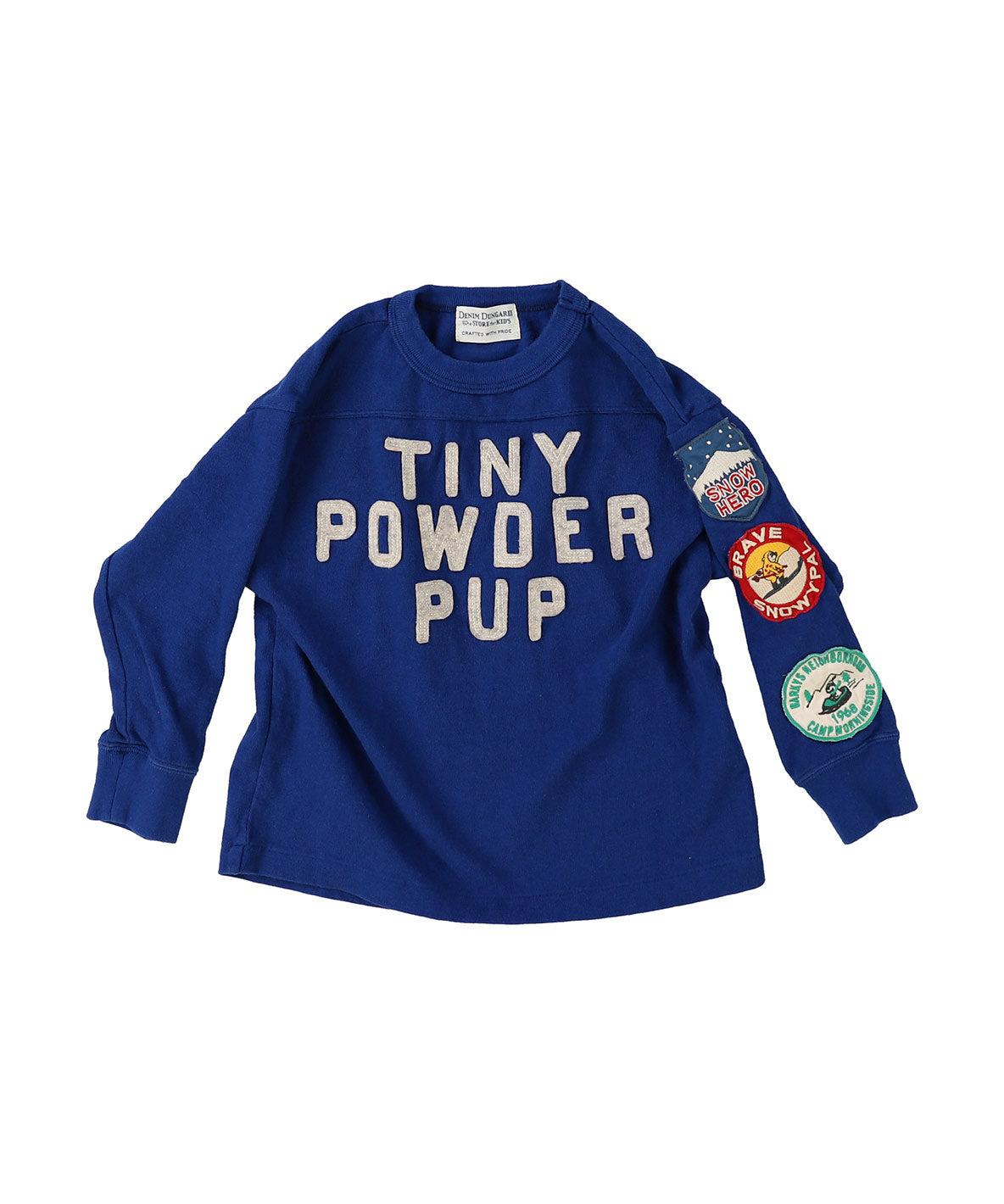 Vintage Cotton Jersey Patch L/S Tee