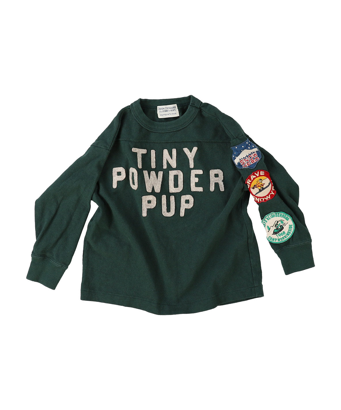 Vintage Cotton Jersey Patch L/S Tee