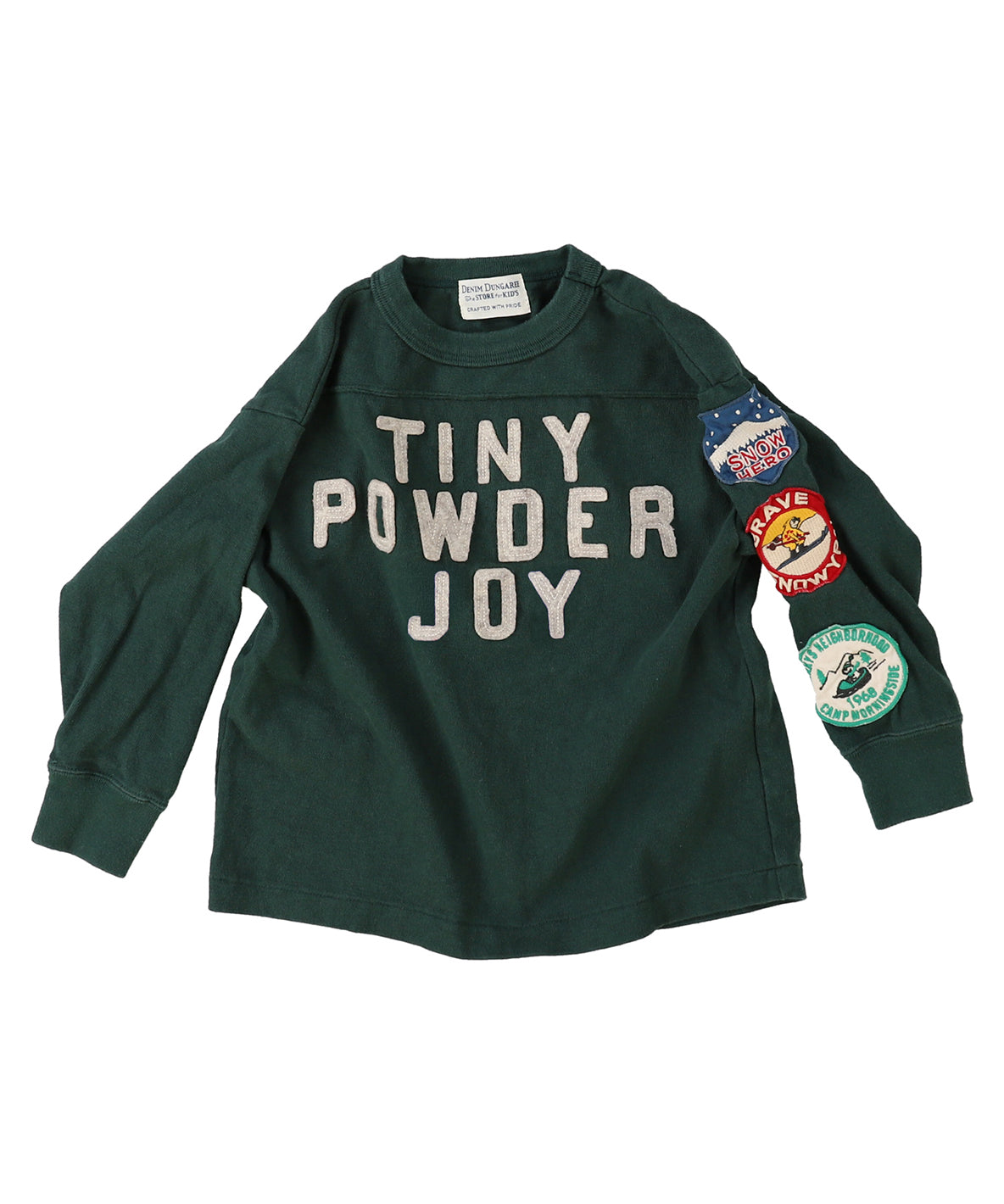 Vintage Cotton Jersey Patch L/S Tee