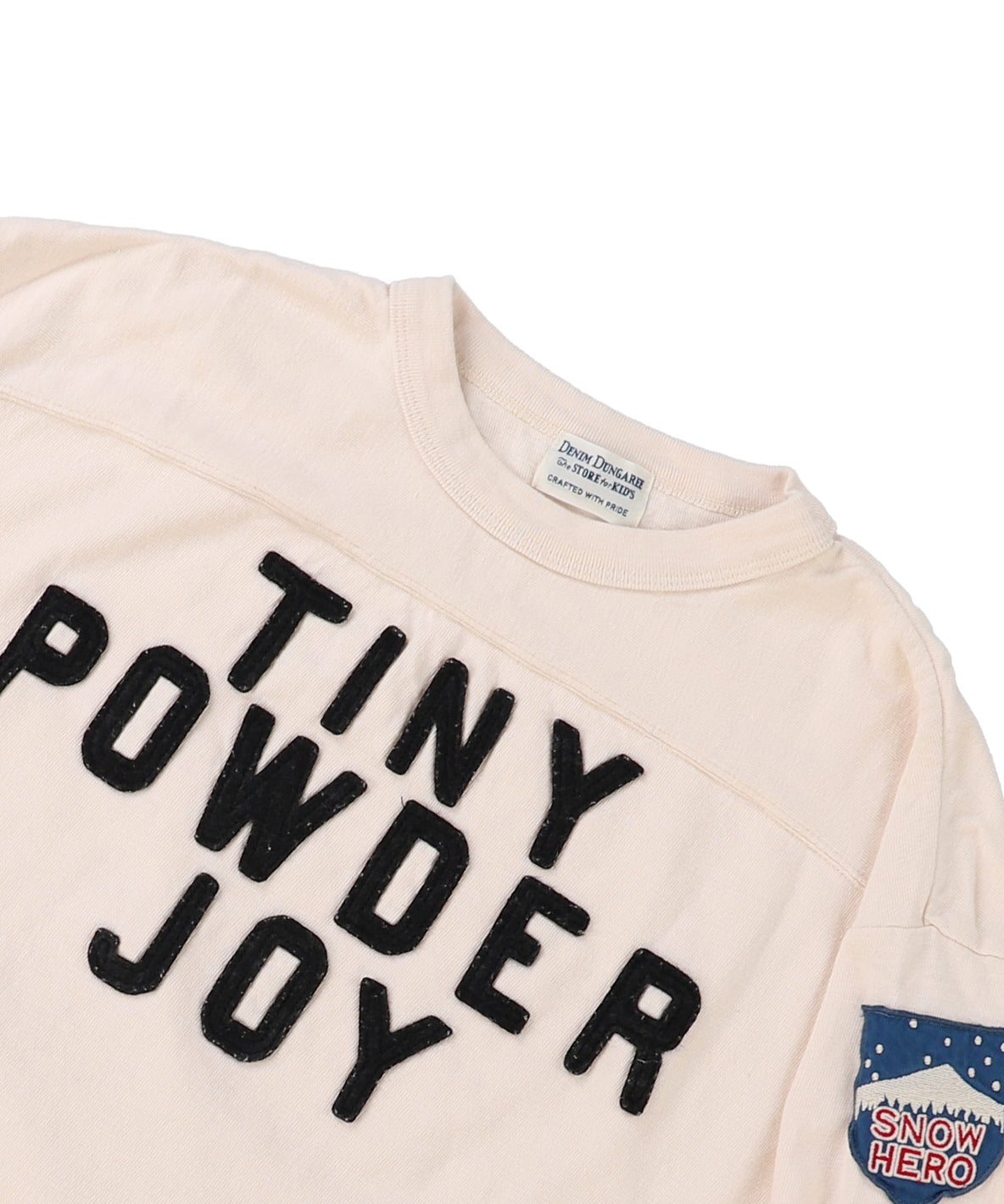 Vintage Cotton Jersey Patch L/S Tee(LADIES)