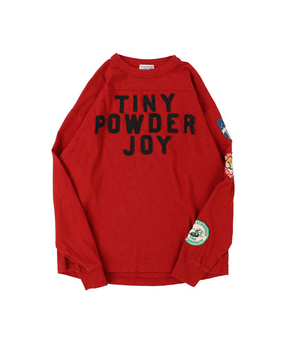 Vintage Cotton Jersey Patch L/S Tee(LADIES)