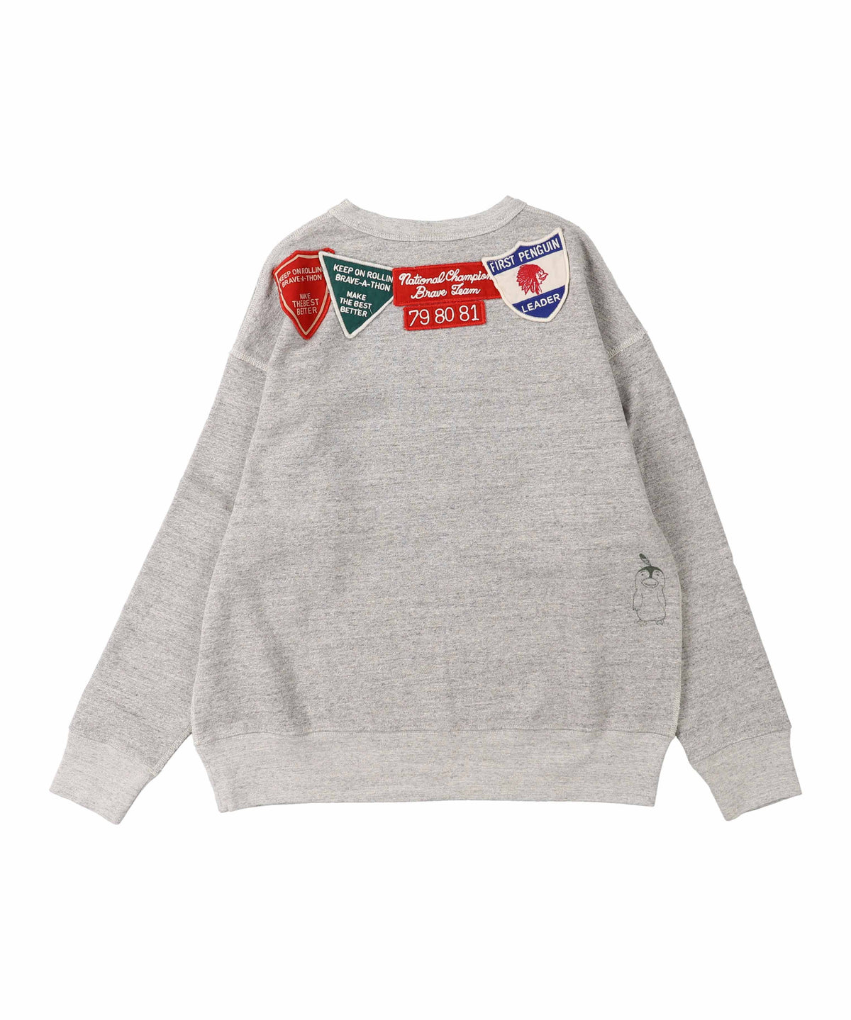 NEVER Patch Sweatshirt(LADIES)