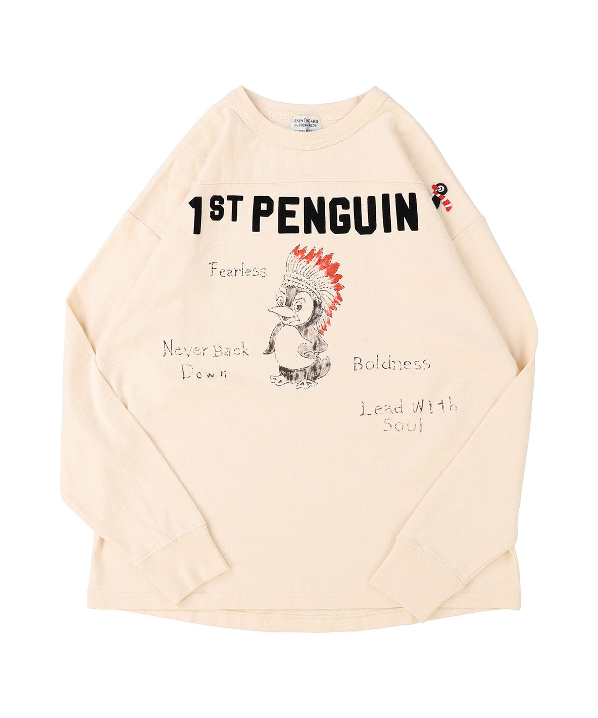 1ST PENGUIN L/S Tee(LADIES)
