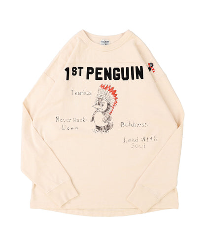 1ST PENGUIN L/S Tee(LADIES)