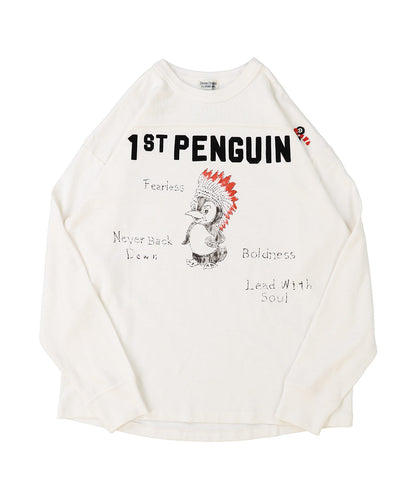 1ST PENGUIN L/S Tee(LADIES)