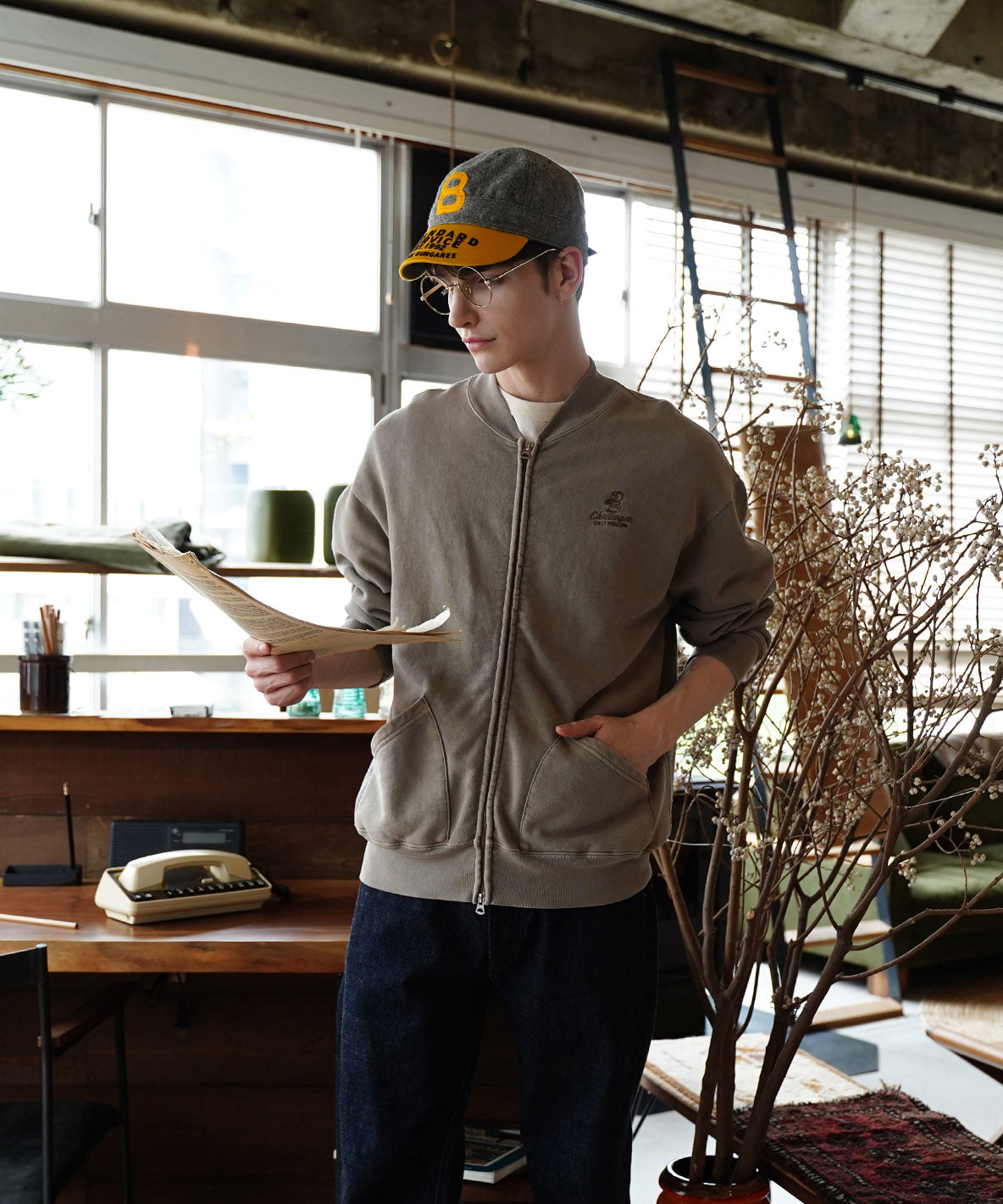 Brushed Fleece PENNIE Jacket(MENS)