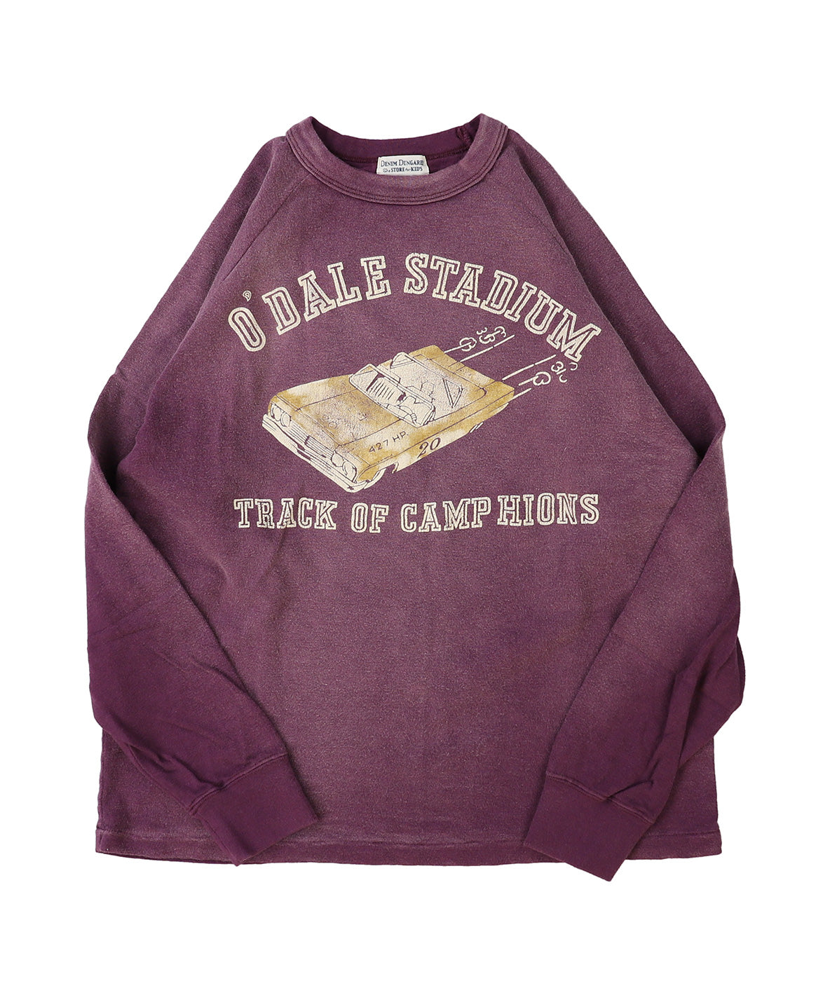 Vintage Cotton Jersey STADIUM L/S Tee(LADIES)