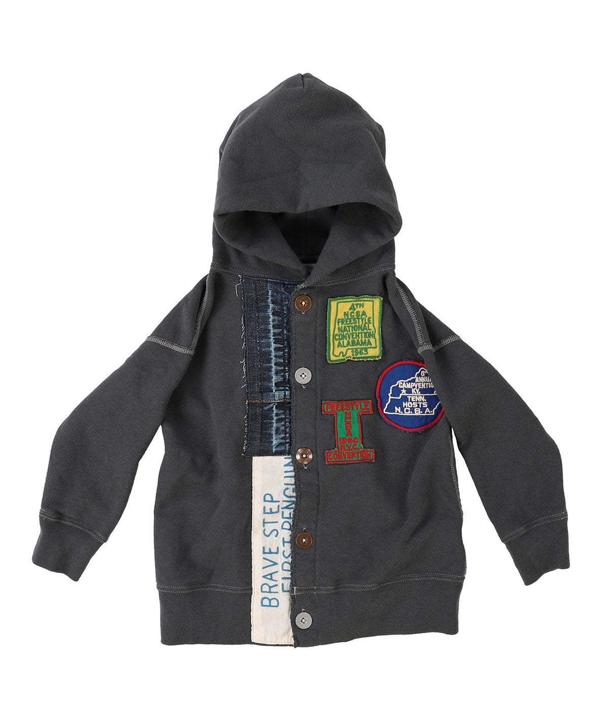 Vintage Pile Remake Hoodie(MENS)