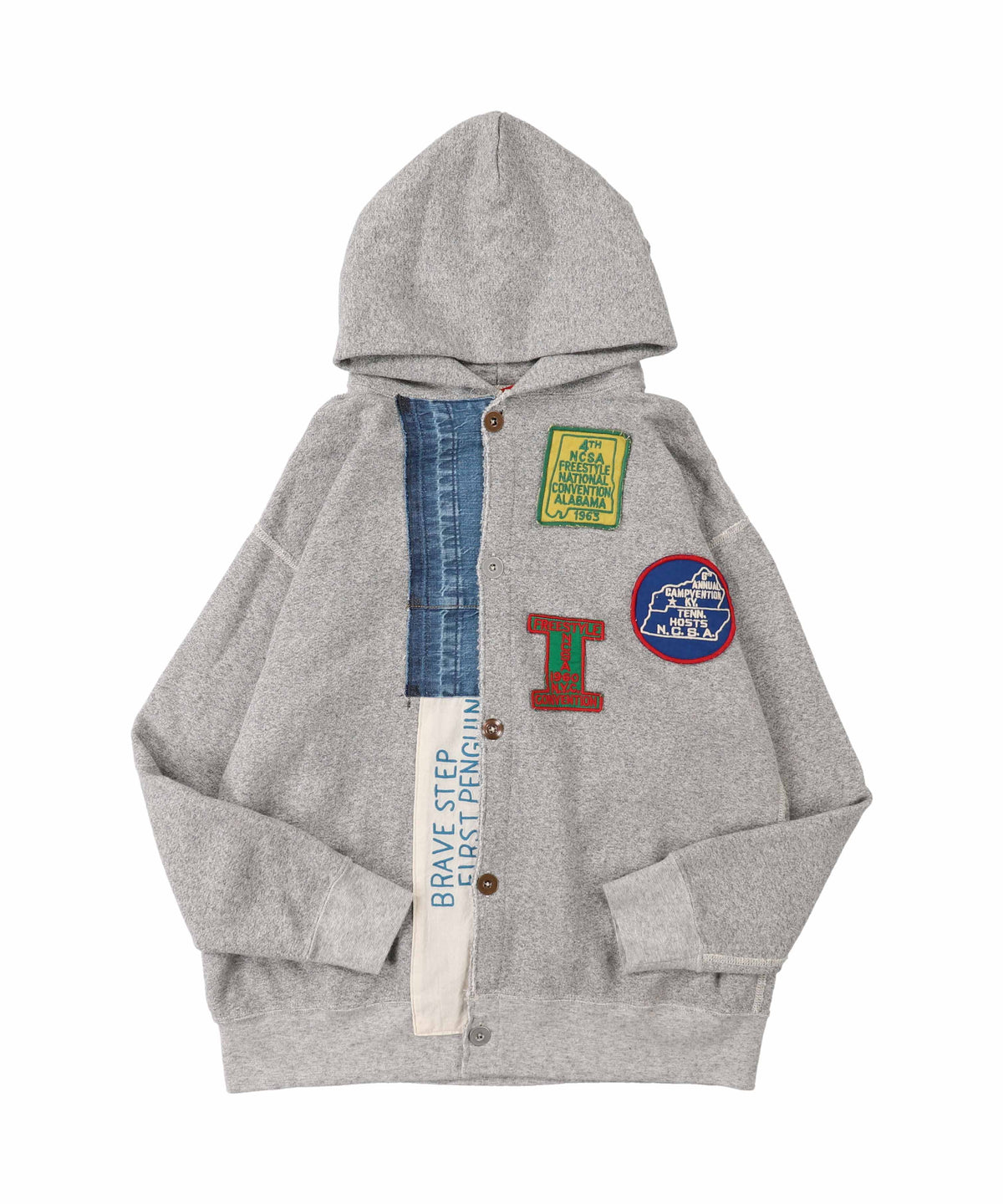 Vintage Pile Remake Hoodie(LADIES)