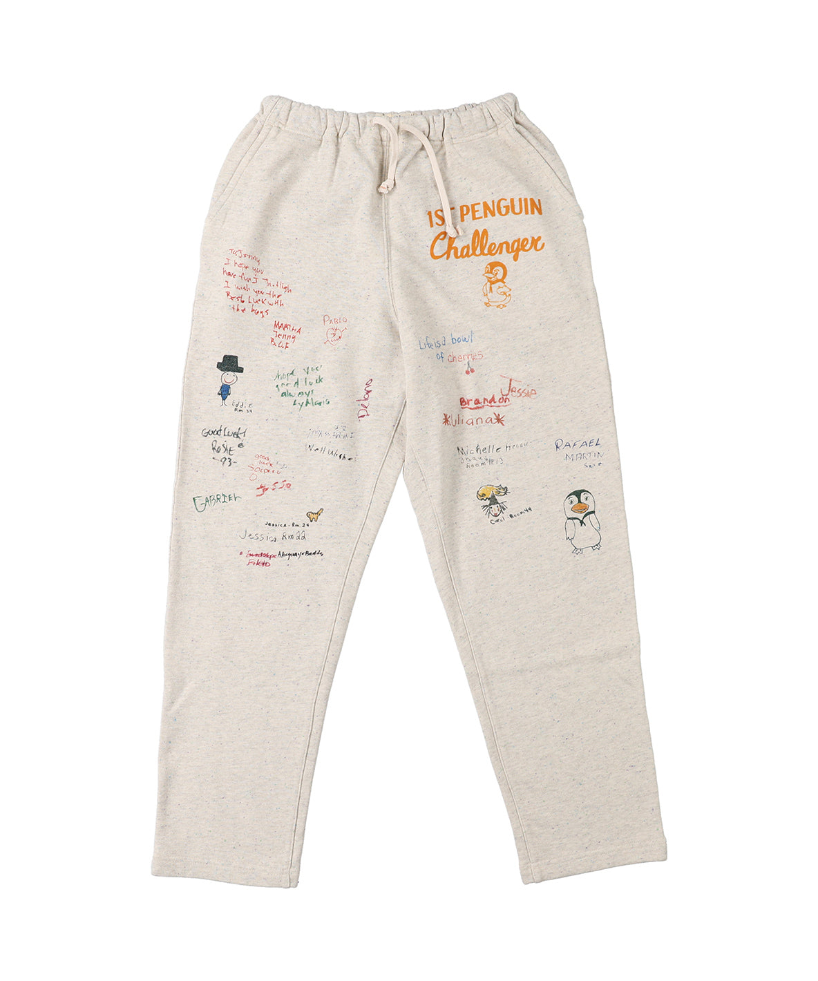 PENNIE Scribble Sweatpants(LADIES)
