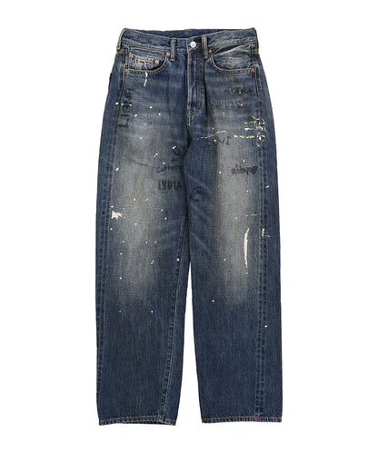 12oz HOME MADE Denim Scribble Pants(LADIES)