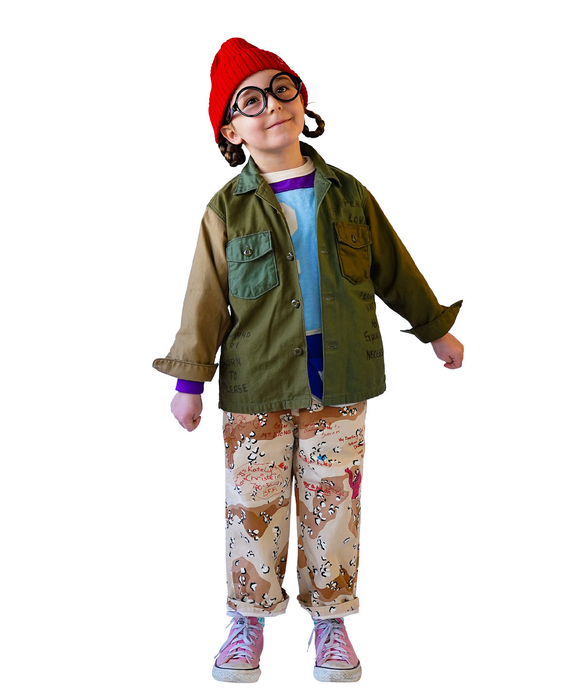 Desert Camouflage Scribble Pants