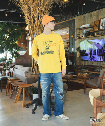 12oz HOME MADE Denim Grunge Remake Pants(MENS)