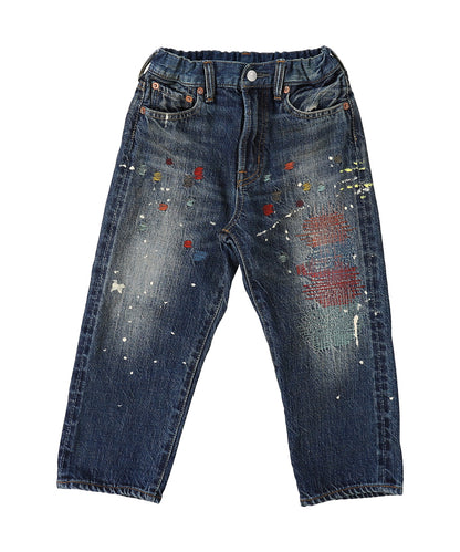 Airy Denim Colorful Remake Pants