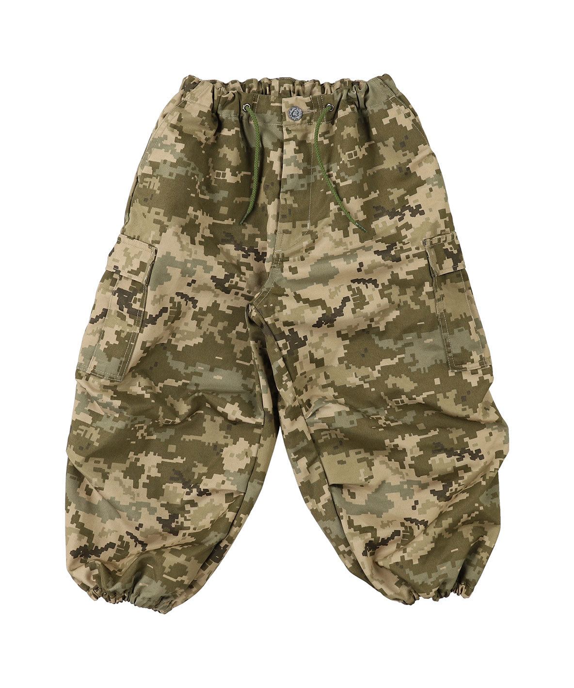 Digital Camouflage Cargo Pants(LADIES)