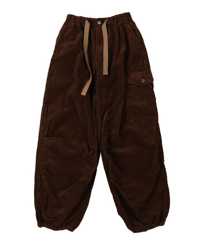 Corduroy Cargo Pants(LADIES)