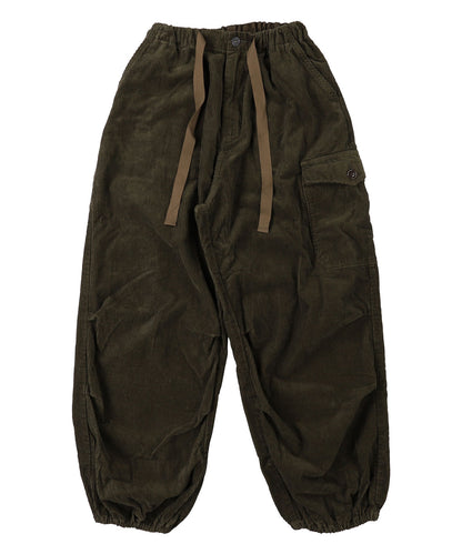 Corduroy Cargo Pants(LADIES)