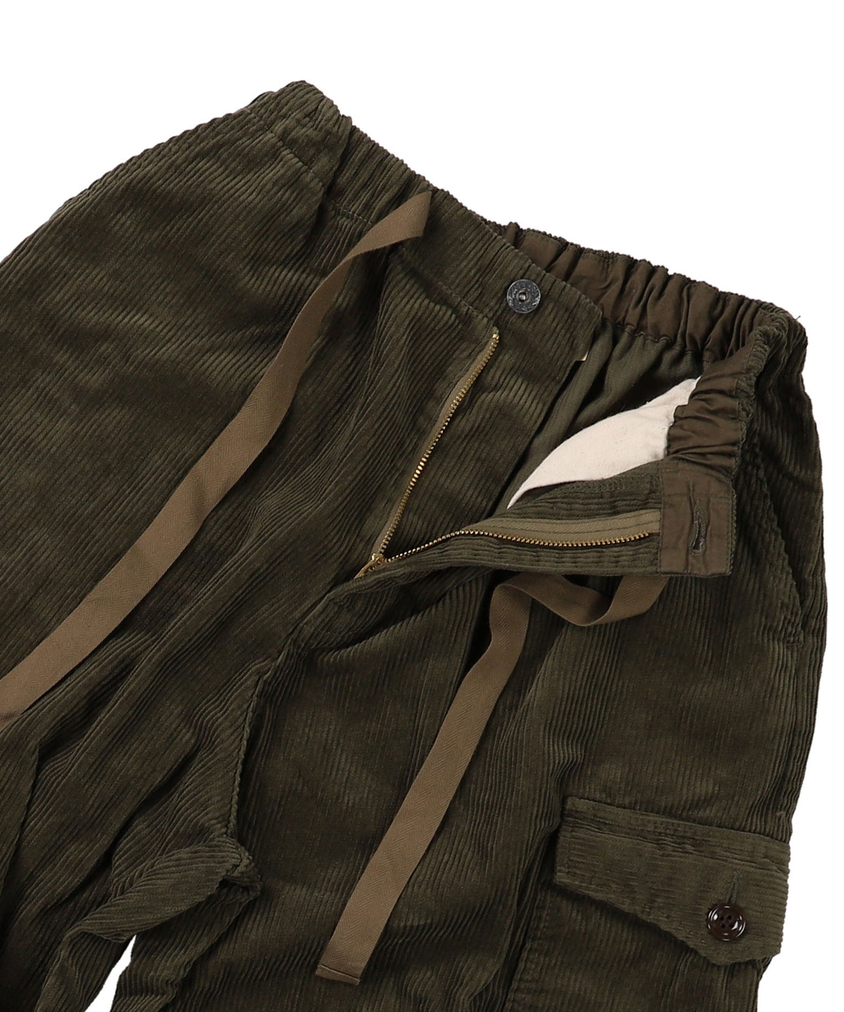 Corduroy Cargo Pants(LADIES)