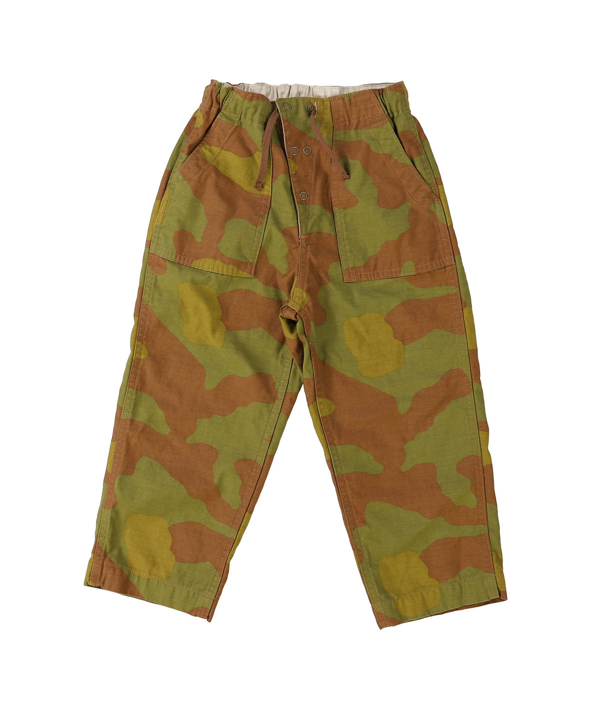 Back Satin Camouflage Reversible Pants(LADIES)