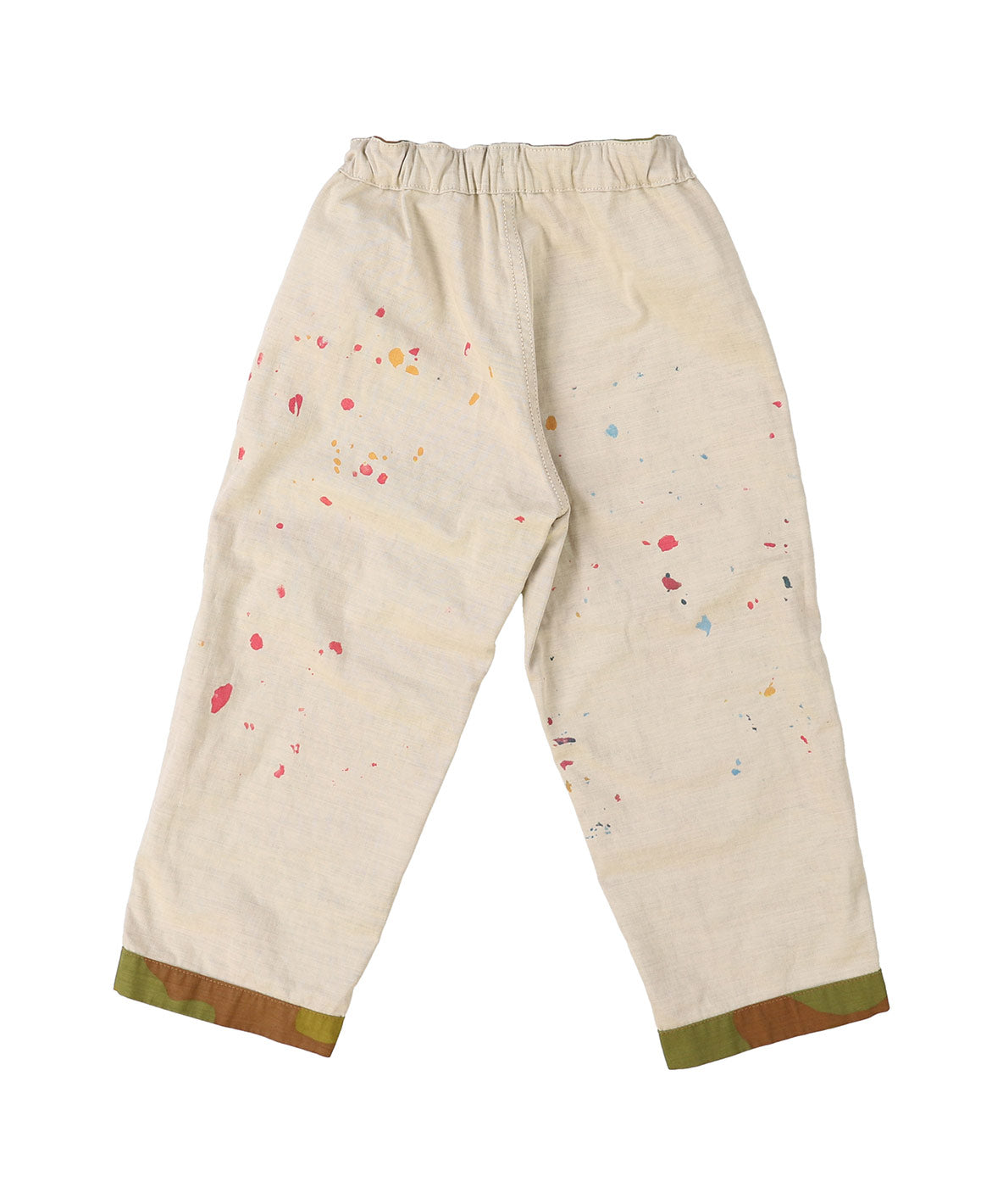 Back Satin Camouflage Reversible Pants(LADIES)