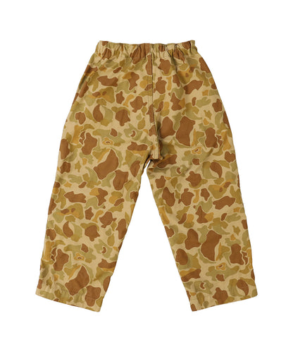 Back Satin Camouflage Reversible Pants(LADIES)