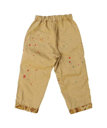 Back Satin Camouflage Reversible Pants(LADIES)