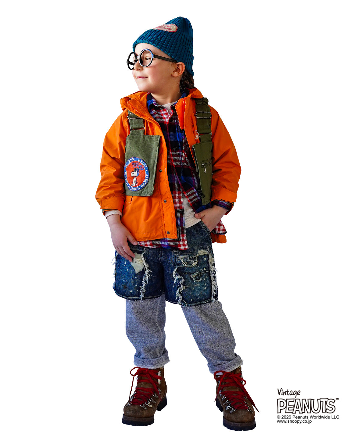 8oz Denim Remake Layered Pants