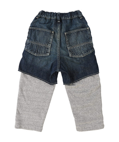 8oz Denim Remake Layered Pants(LADIES)