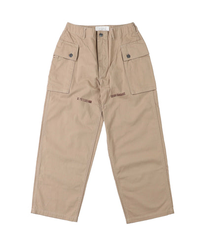 Herringbone Parachute Pants(LADIES)